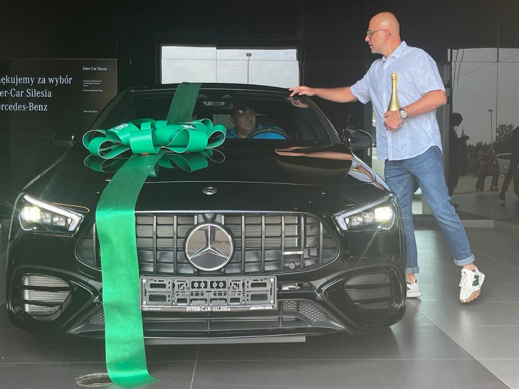 Network marketing odbiór nowego samochodu